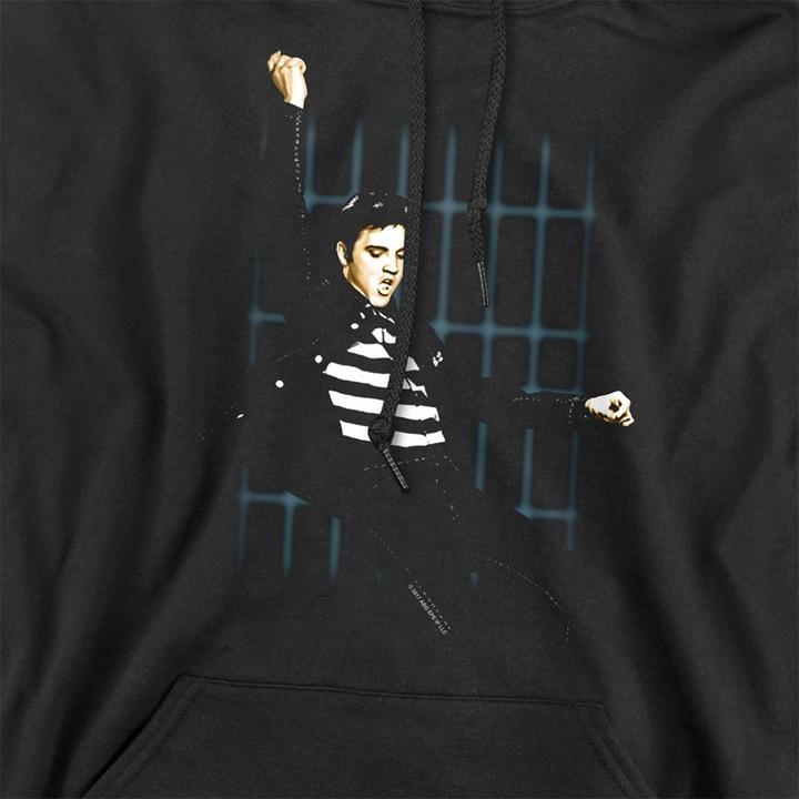 Produktbild Elvis Blue Bars Kapuzenpullover (L)