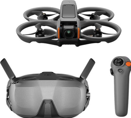 Image du produit DJI Avata 2 Fly Smart Combo (batterie simple) (23 min, 377 g, 12 Mpx)