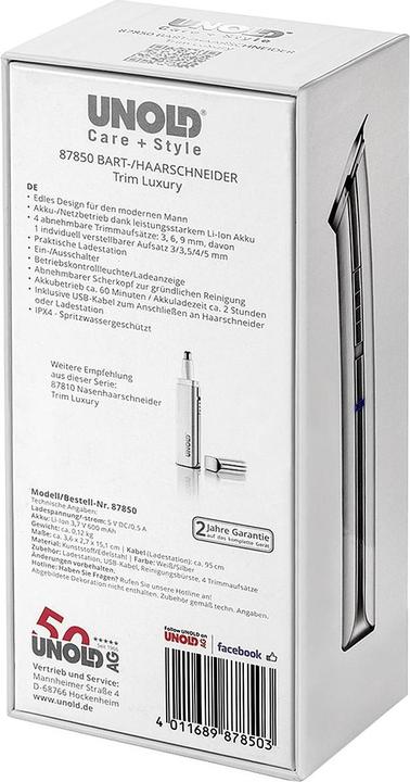 Actual product image Unold Luxury