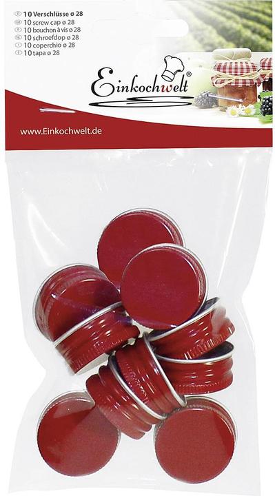 Einkochwelt Ersatzdeckel (10 Stk.)