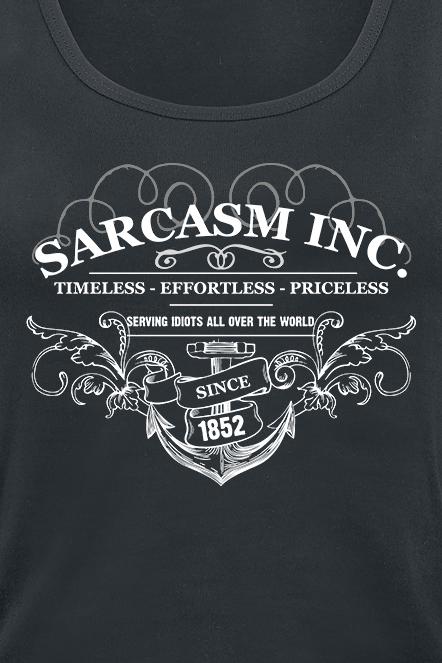 Produktbild Gaming-Sprüche Sarcasm Inc. (L)