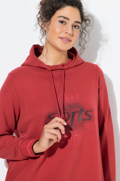 Produktbild Ulla Popken Long-Hoodie, Oversized, Kapuze, Langarm (50)