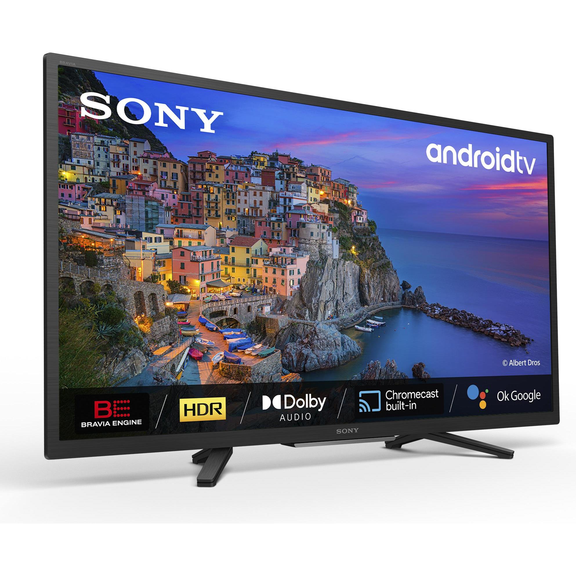 Sony KD-32W804 (32", W804, LCD, HD), TV, Schwarz