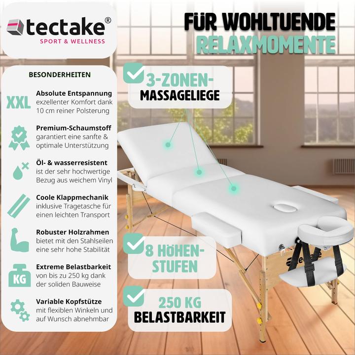Image du produit tectake Table de massage