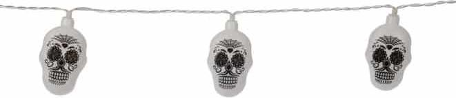 Actual product image BigBuy LED fairy lights - skeleton or skull - 1 piece (1 Piece)