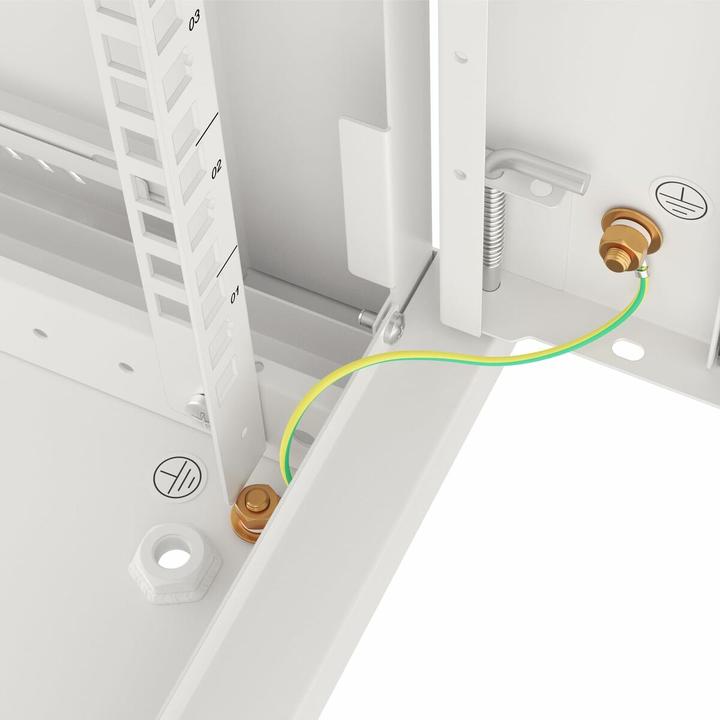 Image du produit Lanberg Rack mural 19 " 18U 600X450mm gris (18 HE, Rack 19 pouces)