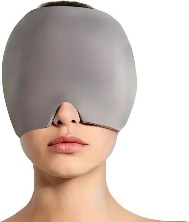 Immagine prodotto Cbx Gel Kühlmütze, Migräne Mütze, Eiskappe Grau