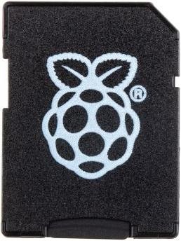 Image du produit Raspberry Pi Carte MicroSD de 16 Go avec noobs (16 Go, microSD)