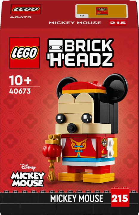 Produktbild LEGO BrickHeadz Micky Maus im Frühlingsfestkostüm (40673, LEGO Brickheadz)