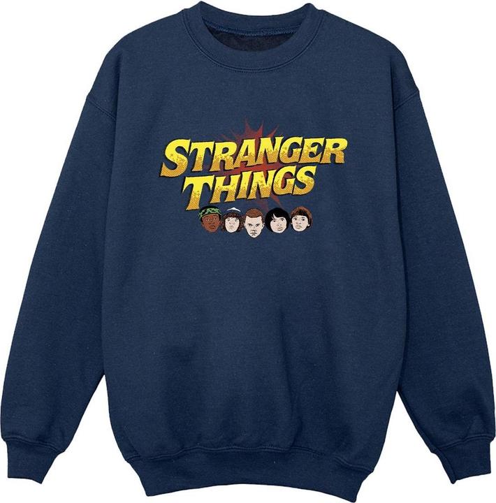 Produktbild Netflix Stranger Things Comic Heads Sweatshirt Jungen (128)