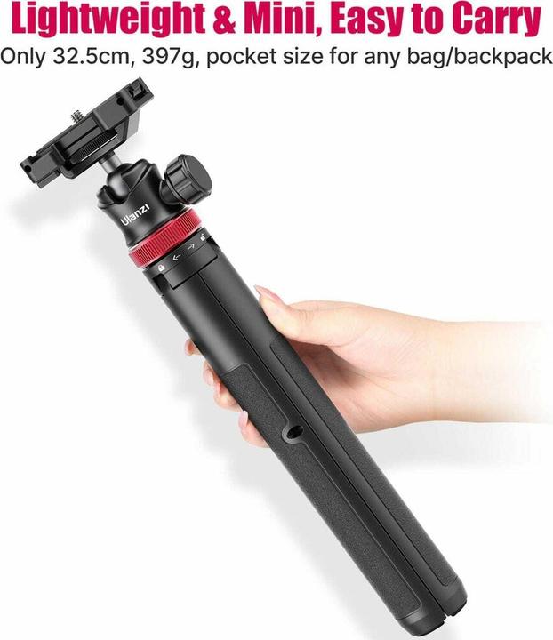 Actual product image Ulanzi Selfie Stick MT-44BK (Plastic, Metal)