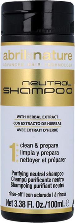 Actual product image Abril Et Nature Neutral Shampoo 100ml (100 ml, Liquid shampoo)