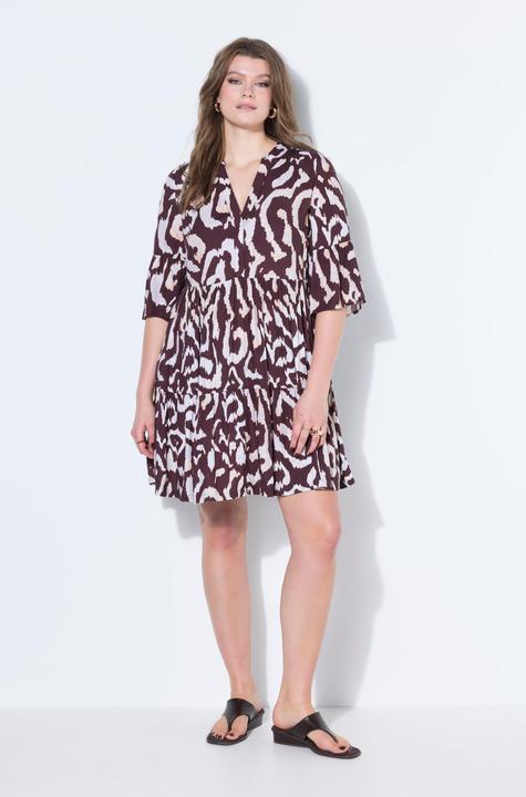Image du produit Studio Untold Robe courte évasée, imprimé, volants (46, 48)