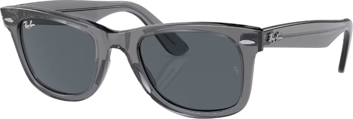 Ray Ban WAYFARER RB2140 Blau auf Grau transparent S