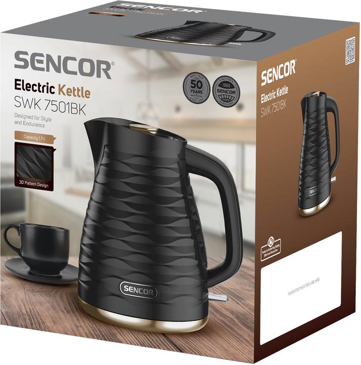 Image du produit Sencor Bouilloire électrique 1.7 Litre 2200W Filtre (1.70 l)