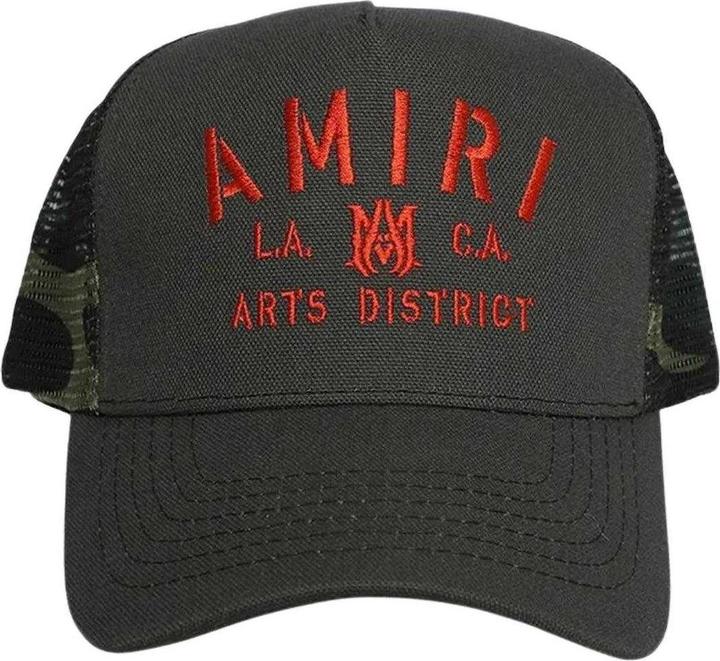 Actual product image Amiri Stencil Trucker Cap