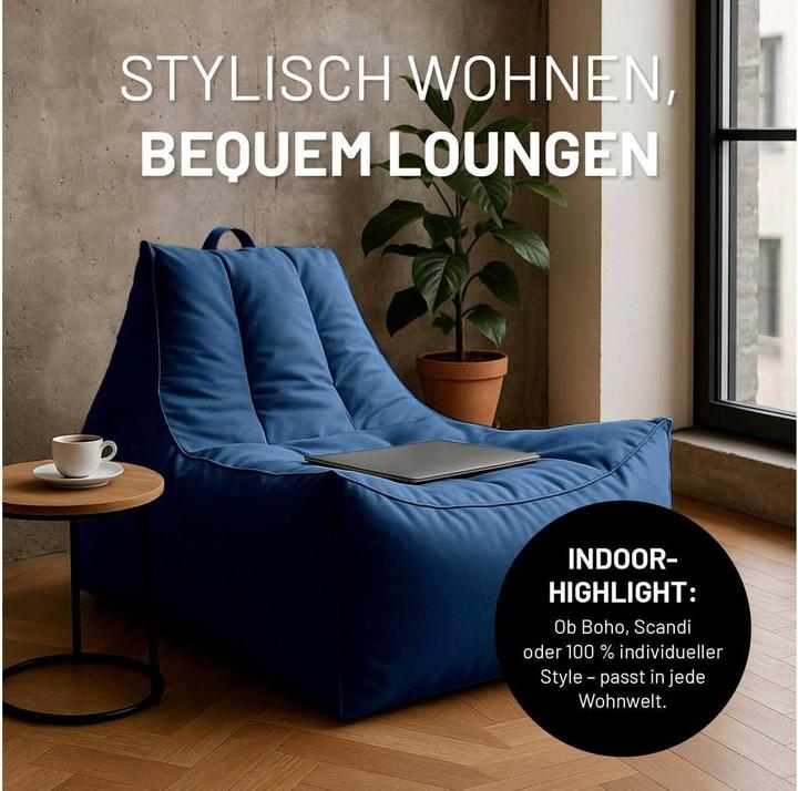 Produktbild Lumaland Sitzsack Lounge 380 L