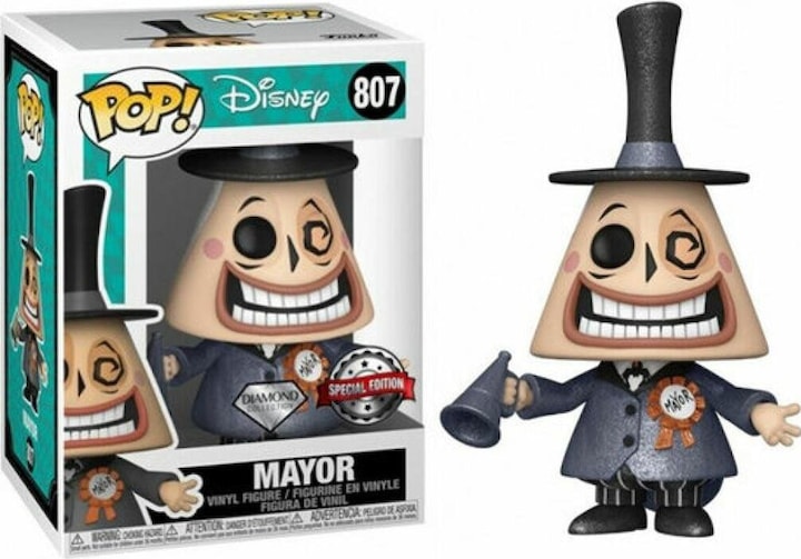 Funko Pop! Nightmare Before Xmas : Mayor (DMGL) (807) EXM