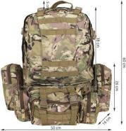 Actual product image Trizand Headquarters military backpack (45 l)