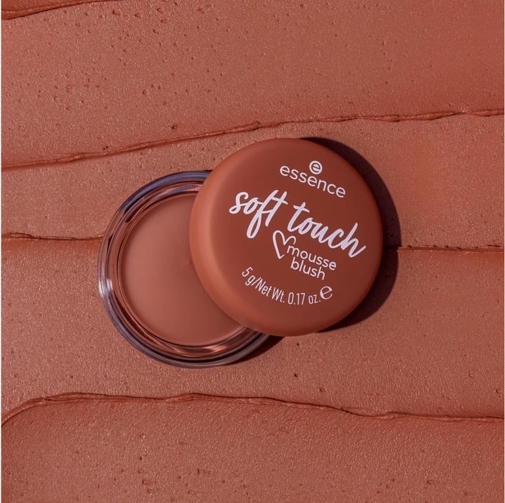 Actual product image essence Soft Touch Mousse Blush No. 20 Red Instant Result (20 Rustic Rouge)