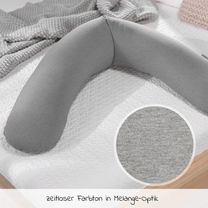 Produktbild Theraline Stillkissen "Das Original" mit Polyester Hohlfaser Füllung inkl. Bezug 190 cm (190 cm)
