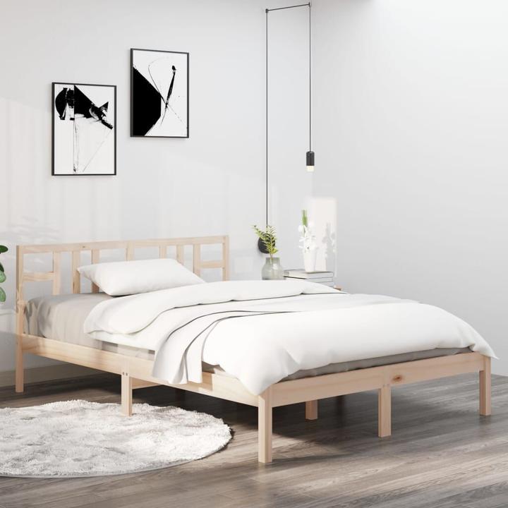 Image du produit vidaXL Bettrahmen (135 x 190 cm)