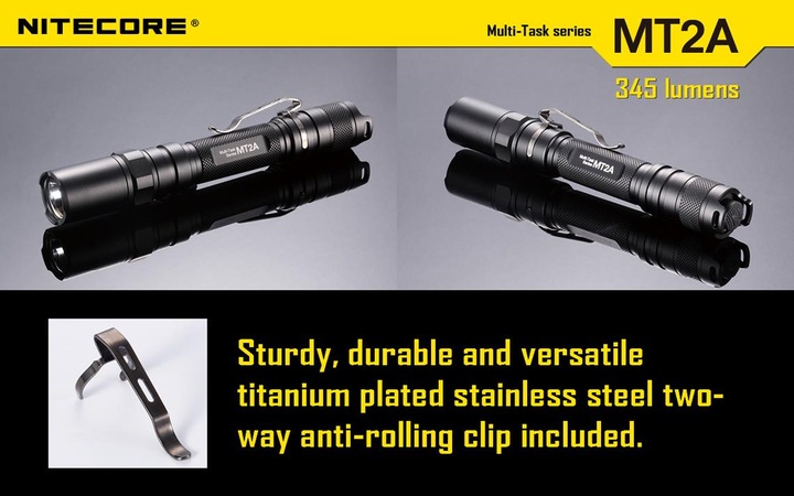 Actual product image Nitecore Mt2a (15.50 cm, 345 lm)
