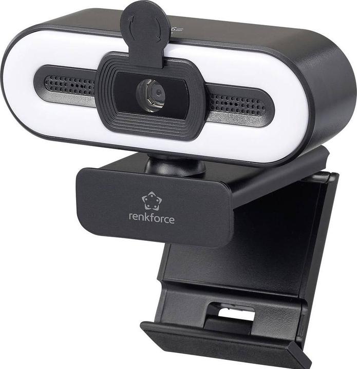 Actual product image Renkforce RF-WC-190 Webcam 2592 x 1944 pixels Clamp mount Tripod thread