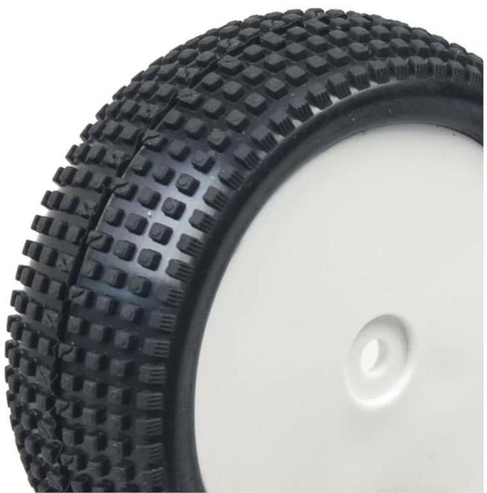 Actual product image Hobbytech Complete wheels Buggy Square front, 2 pieces, 1:10
