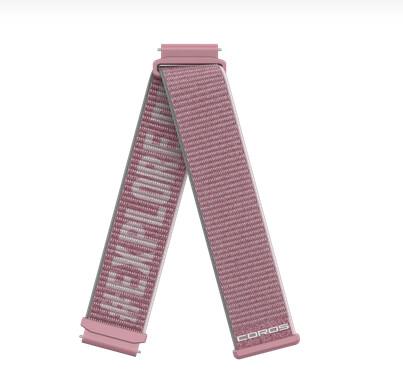 Image du produit Coros 20mm Watch Band - Dusty Pink - 20 mm (20 mm)