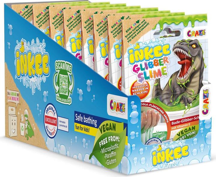 Produktbild Craze Inkee Bade-Glibber-Schleim Dinorex
