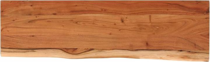 Actual product image vidaXL Table top rectangular tree edge wooden top furniture top solid wood acacia (140 x 40 cm)
