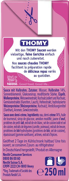 Produktbild THOMY Rahmsauce (256 g)