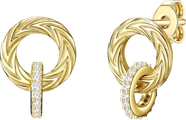 Image du produit Lulu & Jane Boucles d'oreilles femme laiton - 35238 (Laiton)