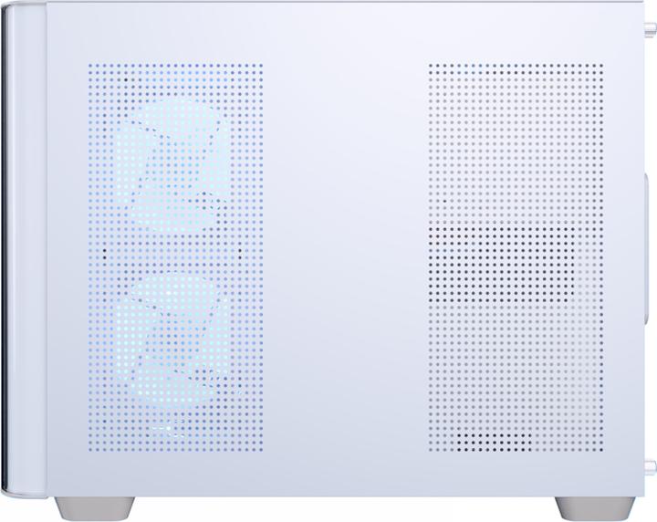 Actual product image AeroCool Geh Midi P300C-G-WT-V1 o.N. Full Tempered Glass (Wh)