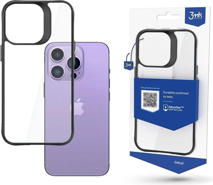 Actual product image 3MK SatinArmor+ Case iPhone 15 Pro 6.1" Military Grade (Apple iPhone 15 Pro)