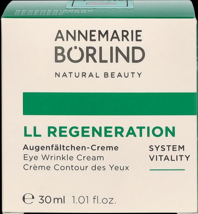 Actual product image Annemarie Börlind LL Regeneration Eye Wrinkle Cream (Eye Care Cream, 30 ml, Day + Night)