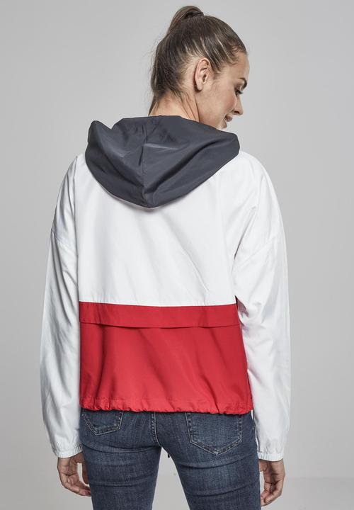 Produktbild Urban Classics Ladies 3-Tone Oversize Windbreaker (S)