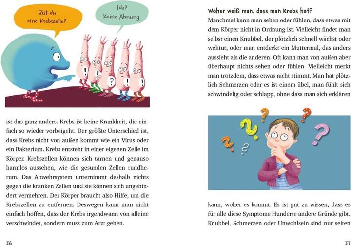 Produktbild Wie ist das mit dem Krebs? (Deutsch, Dagmar Geisler, Sarah Roxana Herlofsen, 2023)