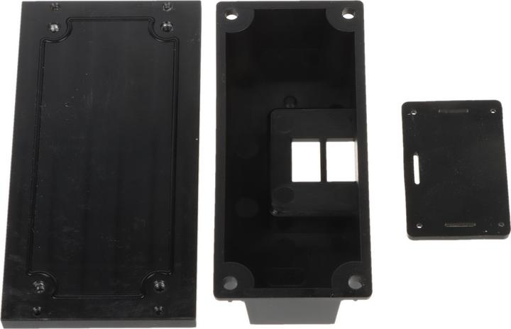 Actual product image Dahua DHI-VTO4202FB-MN - Empty module - Black (Mounting kit)