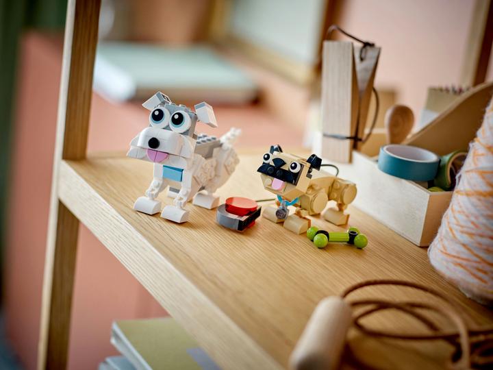Actual product image LEGO Cute dogs (31137, LEGO Creator 3-in-1)