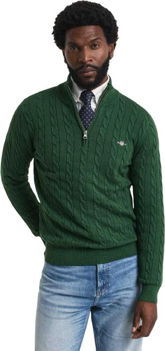 Produktbild GANT Fleece mit halbem Reissverschluss Baumwolle (M)