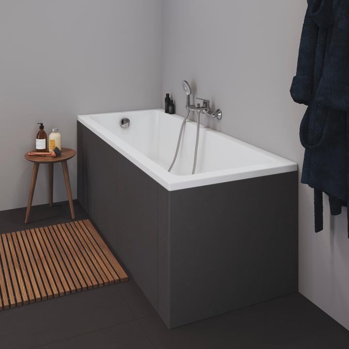 Produktbild Duravit Badewanne No 1 1 Rückenschrägen weiss 1700x700mm (125 l, 170 cm, 70 cm)
