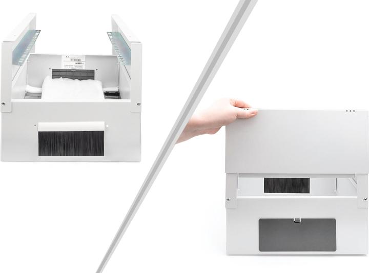 Immagine prodotto Digitus Contenitore da parete 10" 6U, SOHO PRO 324 x 316 x 298 mm, grigio (6 HE, Portapacchi da 10 pollici)