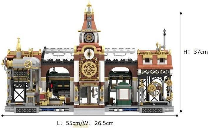 Immagine prodotto Pantasy Steampunk Series Railway Station