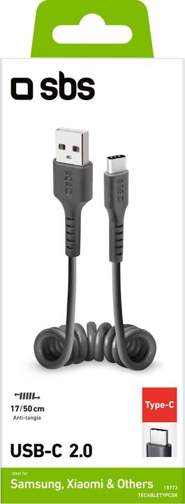 Actual product image SBS USB A - USB C (0.50 m, USB 2.0)