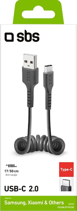 Image du produit SBS USB A - USB C (0.50 m, USB 2.0)