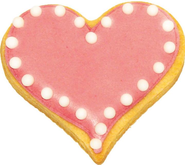 Produktbild Birkmann Ausstecher Herz Weissblech