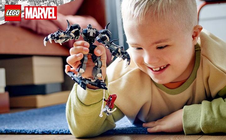 Produktbild LEGO Venom Mech vs. Miles Morales (76276, LEGO Marvel)
