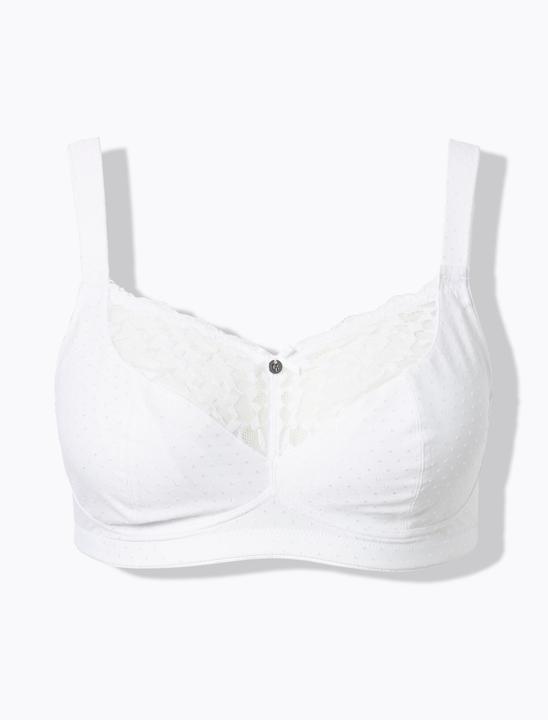 Produktbild Ulla Popken Komfort-BH, Spitze bügellos, Cup C -E (95 E)